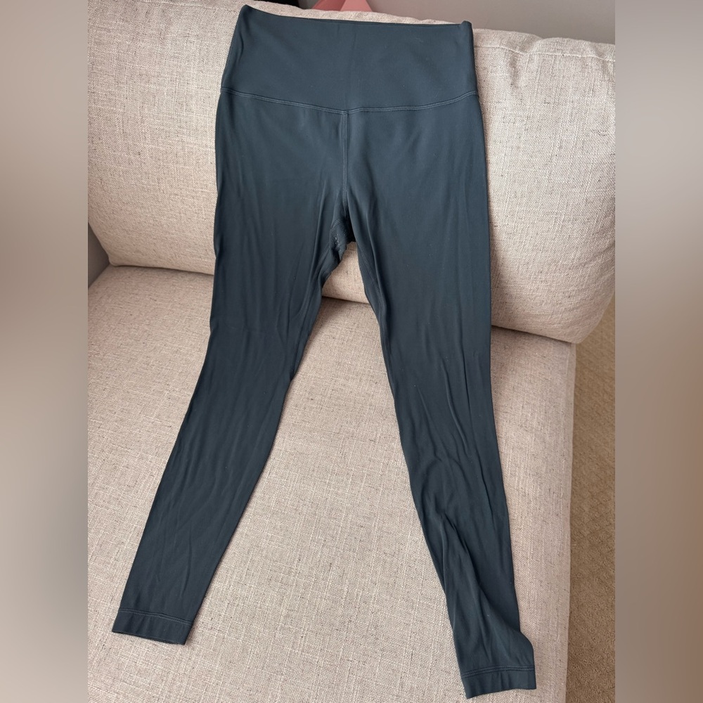 Lululemon Charcoal High-Waisted Leggings